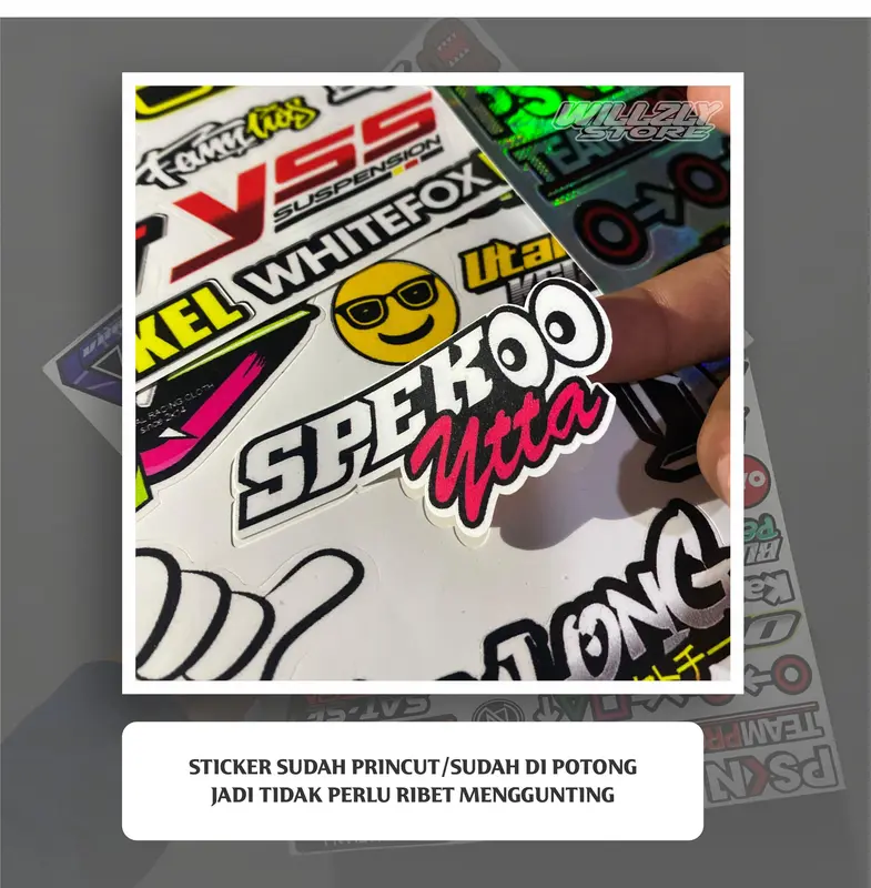 STICKER HEREX MURAH / BONUS LAMINASI Motorcycle 2