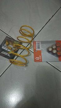 Product Review of PAKET PER CVT RACING KIRIAN UPGRADE KAMPAS GANDA OTOMATIS VARIO 110 KARBU VARIO TECHNO BEAT FI ESP POP STEERT SCOOPY FI SCAAPY FI ROLER ROLLER RULER RULLER RACING 9 GRAM KIRIAN PAKETAN 1500 RPM Motor Motorcycle Motor Motorcycle from s**9 0