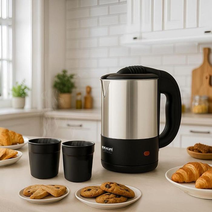Gambar IDEALIFE - Auto Electric Kettle - Teko Listrik (0.5Litre) (IL-110mini) dari IDEALIFE ONLINE STORE Kota Administrasi Jakarta Utara Tokopedia