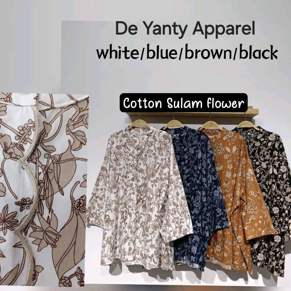 De Yanty JELINA COTTON SULAM MANDARIN COLLAR Women