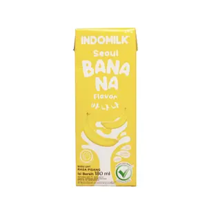 INDOMILK UHT SEOUL BANANA 180 ML - SUSU