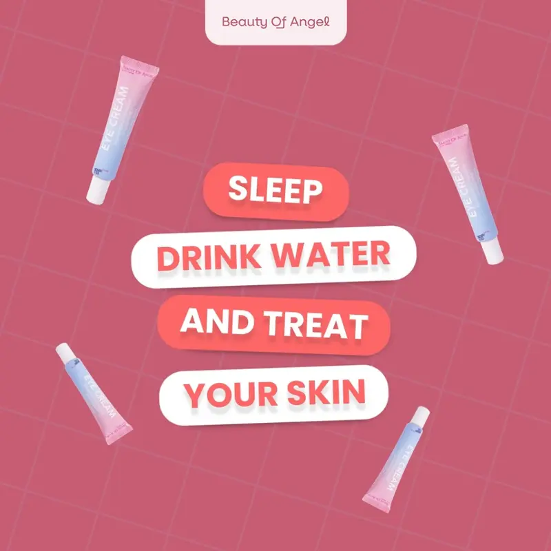 Beauty of Angel - Eye Cream - Brightening Eye Cream | Menyamarkan Kerutan dan Mencerahkan Kulit Area Mata - 15ml 6