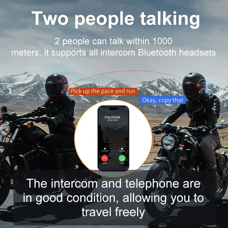 Y80 Headset Helm Bluetooth Headset Helmet mirip intercom Motorcycle Y80 hard soft mic CUMA DAPAT HARDMIC - Black 4