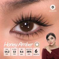 Gambar [Fuji Favorite] Lilmoon Softlens Honey Amber – Softlens Minus 0 s/d -8.50, Warna Natural Desain Jepang - Normal (0.00 dari Lilmoon Official Kota Administrasi Jakarta Selatan 4 Tokopedia