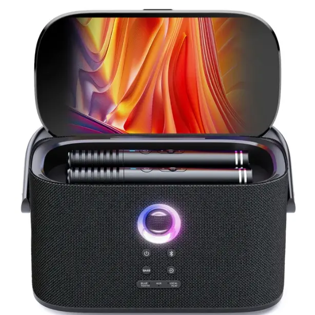 SHELL S2 IKARAO – Portable Smart Karaoke Speaker Android + Layar Sentuh + Mic Bluetooth & WiFi 0