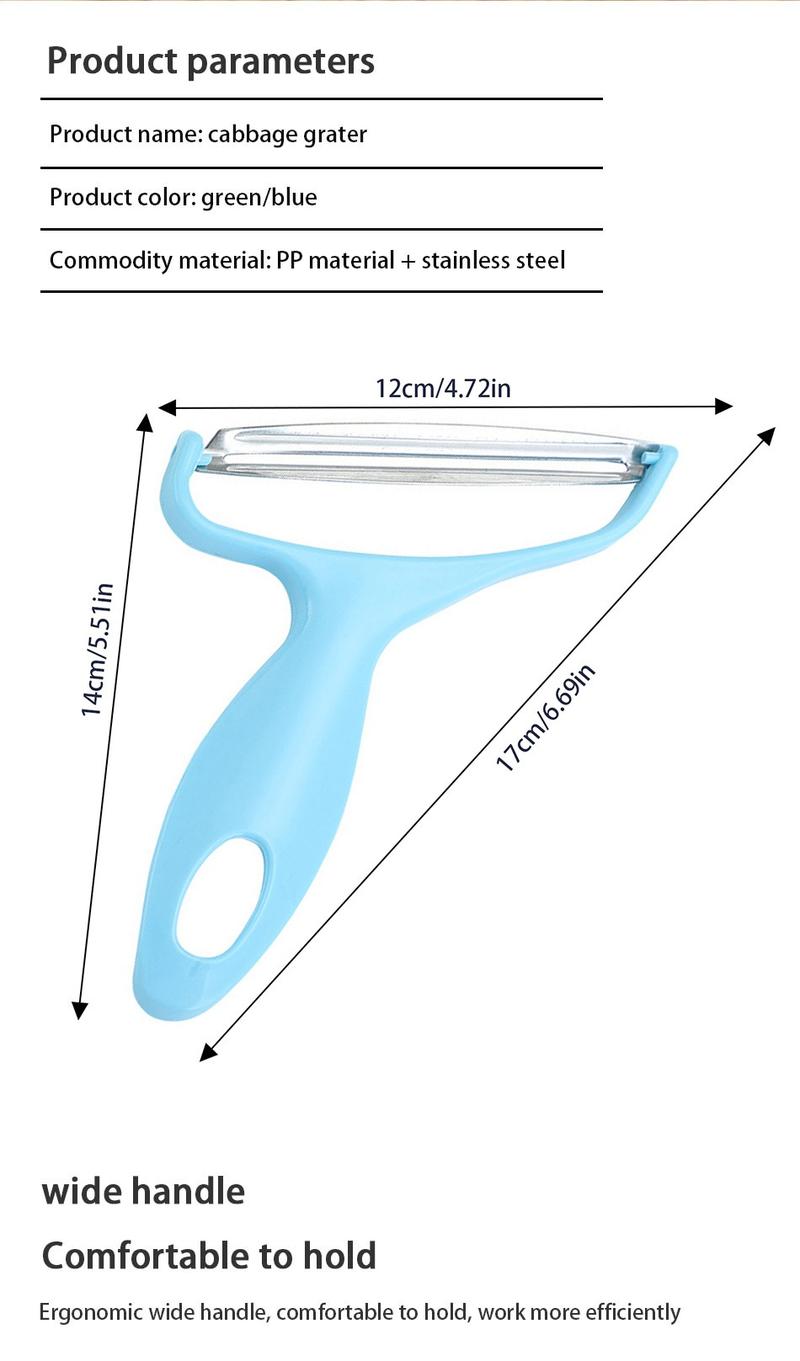Product Introduction of Peeler Vegetables Fruit Stainless Steel Knife Cabbage Graters Salad Potato Slicer Kitchen Accessories Shredder Utensils 2