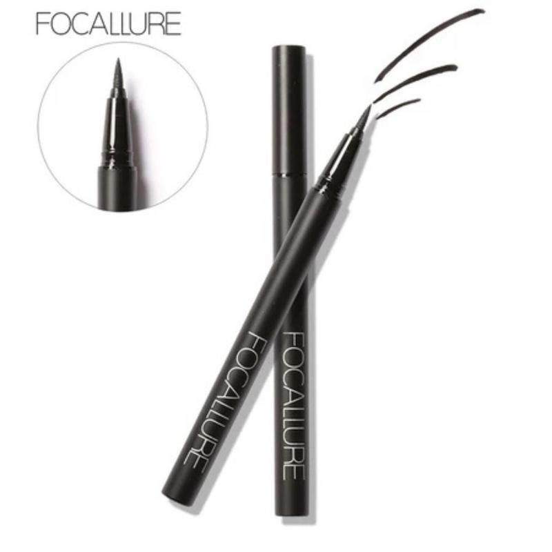 FOCALLURE Eyeliner Cair Tahan Air Black - Makeup Waterproof - Lasting 0