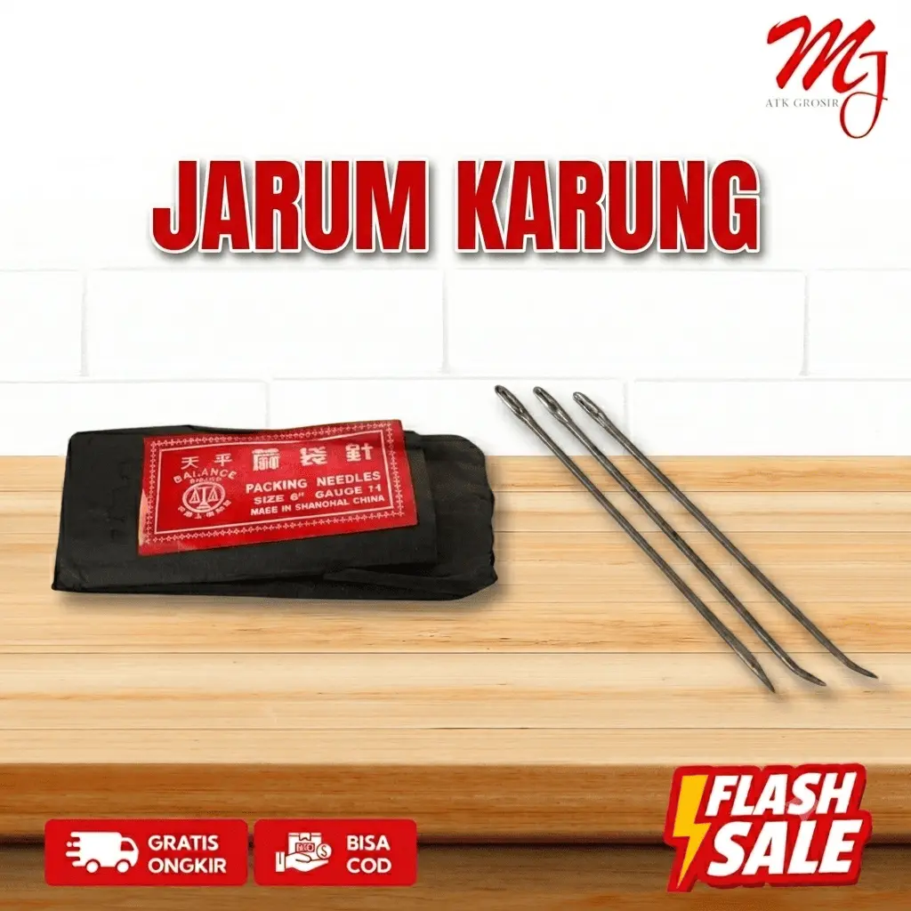 JARUM JAHIT KARUNG Goni Besi 6 Inch Balance Brand