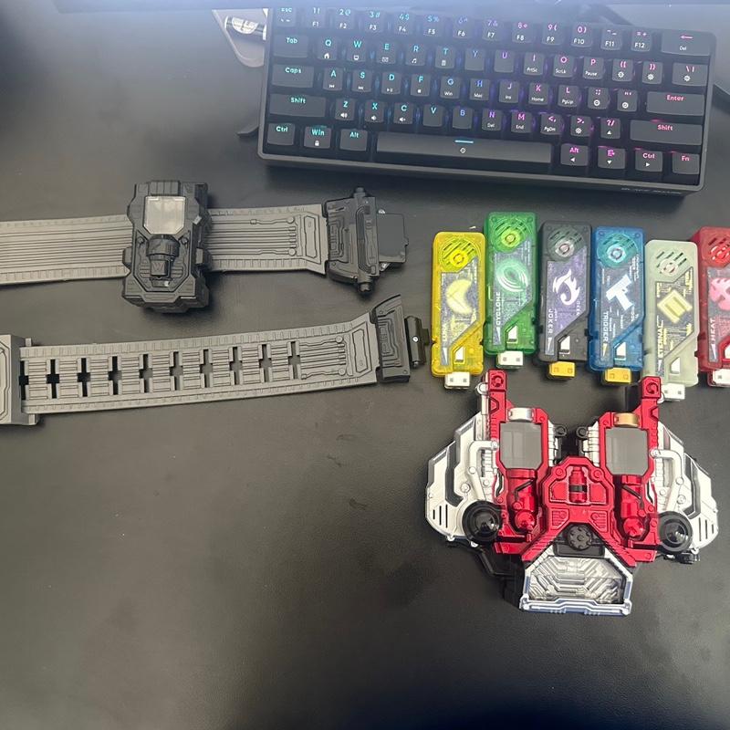 Đồ chơi thắt lưng Kamen Rider W driver kèm memory Siêu nhân hiệp sĩ mặt nạ DX Bootleg China đai lưng kamenrider cylone