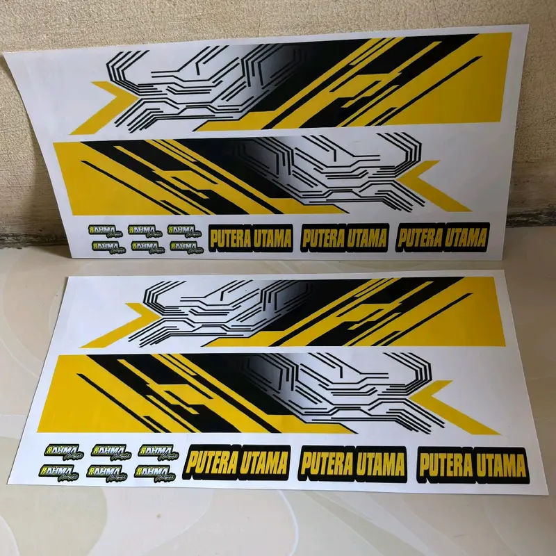 ACCESSORIES BUS | LIVERY BUS MINIATUR | cutting 2