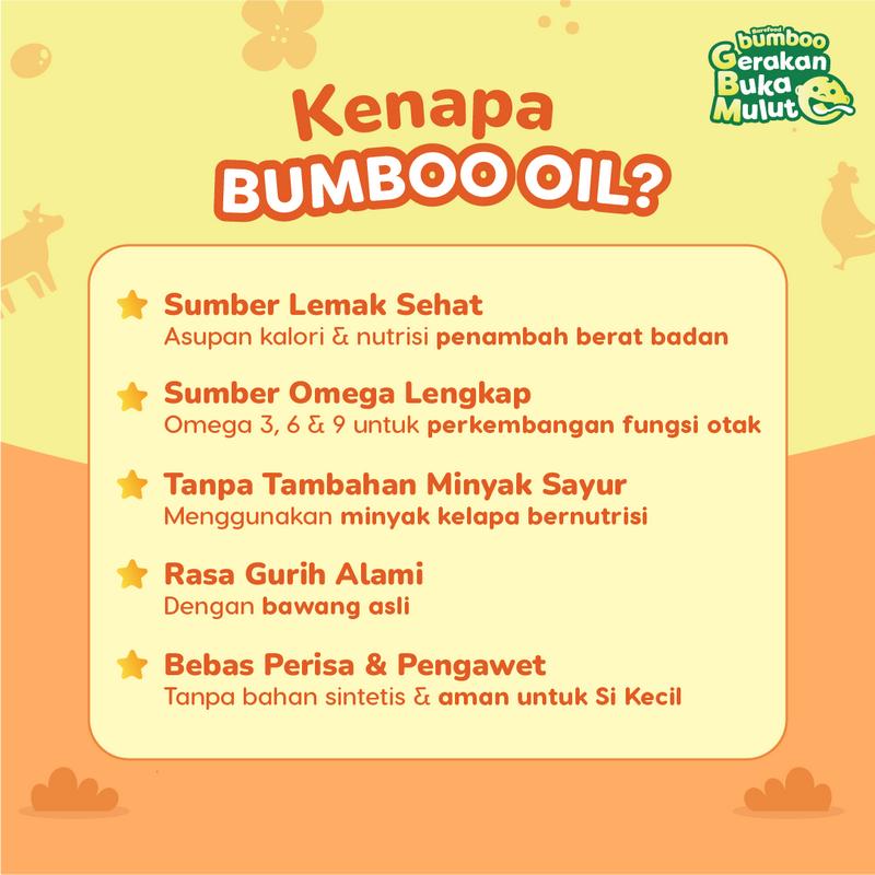 BUMBOO Beef Fat Oil - Bernutrisi - Sumber Lemak & Omega 3,6,9 - Tanpa Perisa & Pengawet - Tumis atau Topping 2
