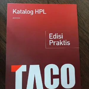 Katalog HPL Taco - Edisi Praktis ( 2025 - 2026 )  Terbaru