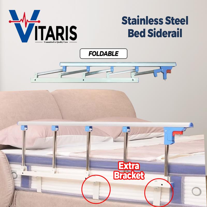 Hospital Stainless Steel Siderail Fall Protection Railing Bedside ...