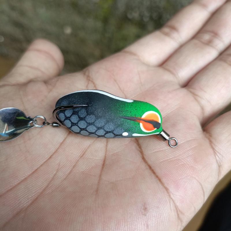 Product Introduction of Soft frog 4cm bodi ramping umpan casting Gabus lure Soft frog 3
