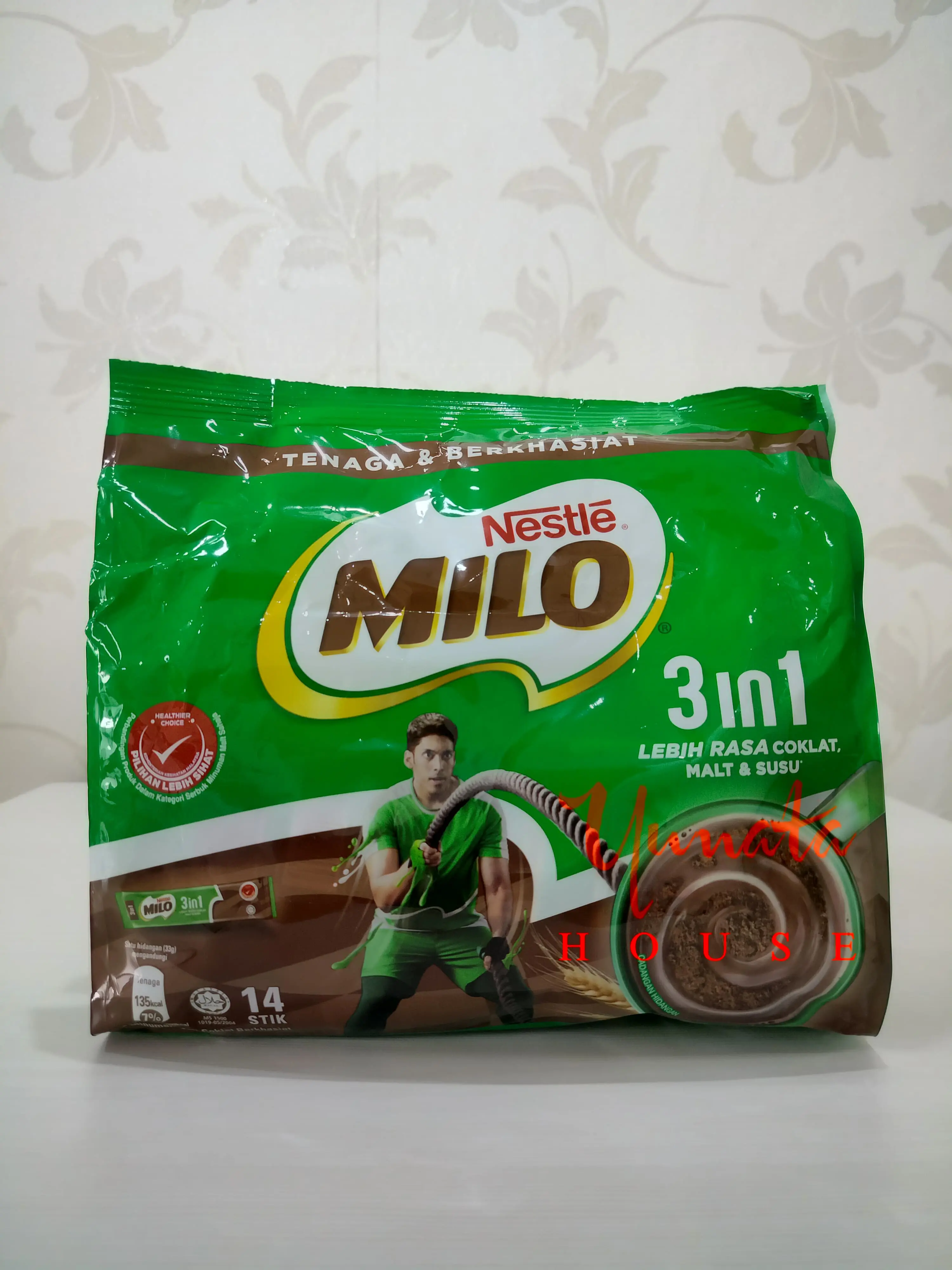 Milo Sachet Stik Malaysia Activ-Go 3in1 [33g x 14s]