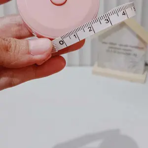 Pita Pengukur Mini 150cm Pita pengukur yang dapat ditarik otomatis Mini Tape Measure Pengukuran tinggi badan Meteran Mini Gulung