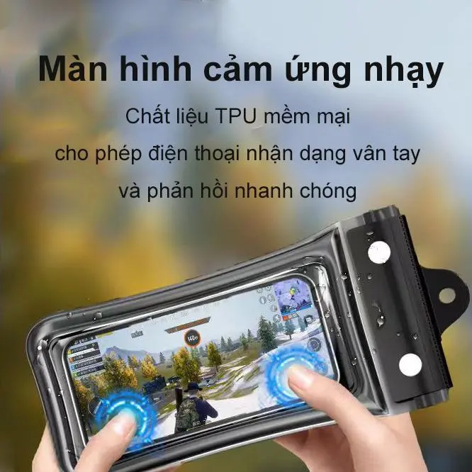 Túi đựng điện thoại không thấm nước, với niêm phong gia cố 3