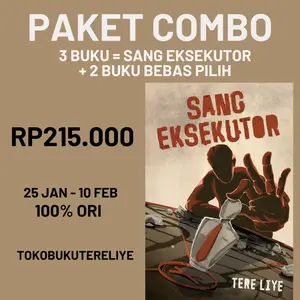 Tere Liye - Promo COMBO Novel "SANG EKSEKUTOR" - 3 buku