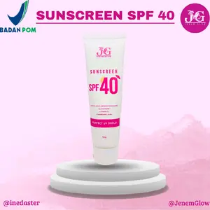 [1 pcs] SUNCREEN PERFECT UV SHIELD SPF 40 JENEMGLOW 50gram