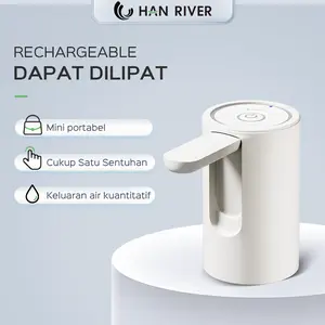 HAN RIVER Pompa HRCSQ02BG Pompa Air Galon Elektrik Listrik Portable Water Elektrik USB Charger