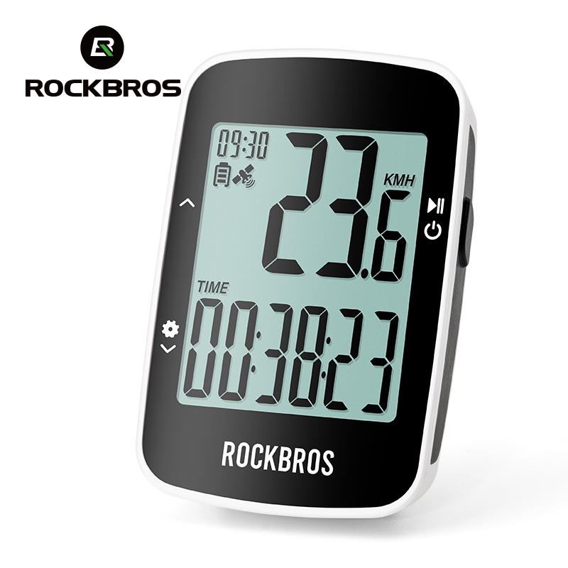 Đồng Hồ Tốc Độ GPS ROCKBROS Không Dây Thông Minh Và Nhạy Cảm Thiết Bị Xe Đạp Có Thể Sạc Lại Lạnh Nhẹ Không Thấm Nước Tương Thích Với Bluetooth Strava Đồng Hồ Xe Đạp Thích Hợp Cho Thiết Bị Đạp Xe