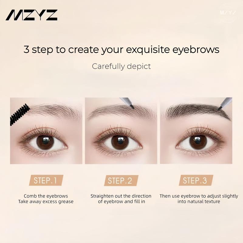 MZYZ 5 Colors Eyebrow Pencil 1.5mm Spiral Eyebrow Brush Makeup Cosmetic 1