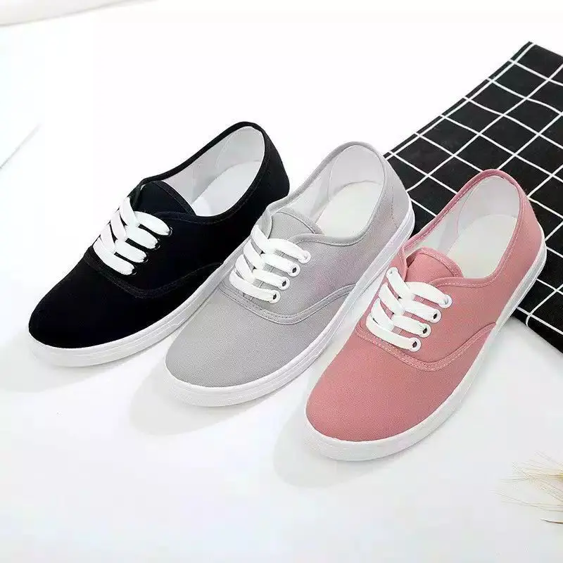 Sepatu slip on wanita s08