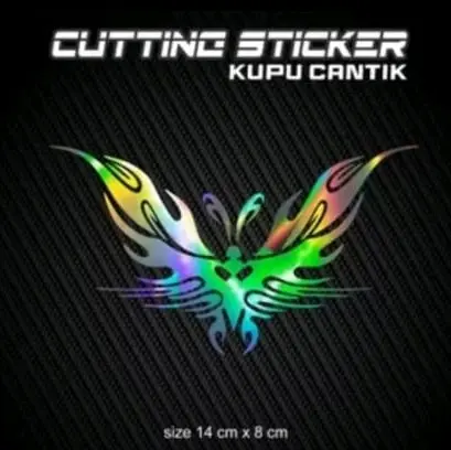 stiker kupu" keren stiker keren