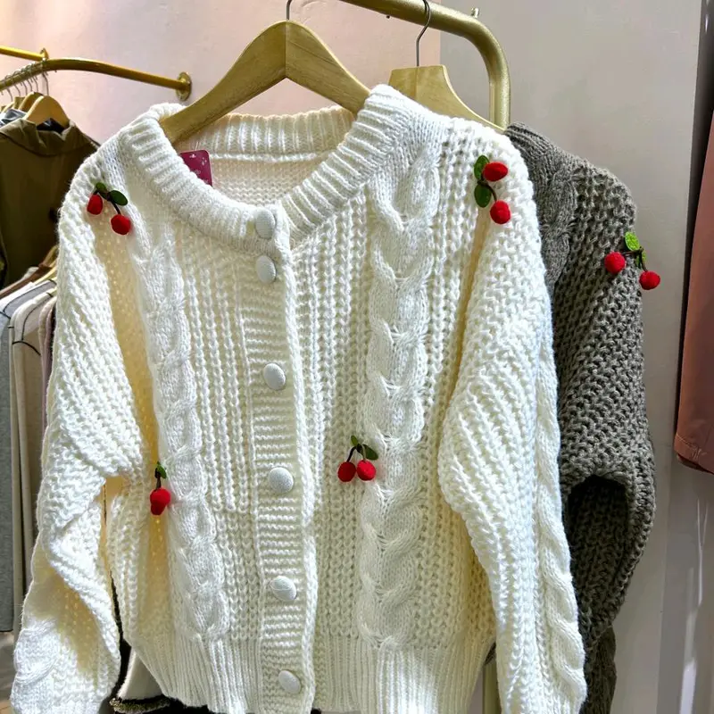 sweeter rajut import motif ceri tempel 1