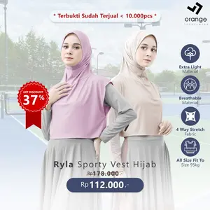 Ryla Vest Hijab by Orangesportwear