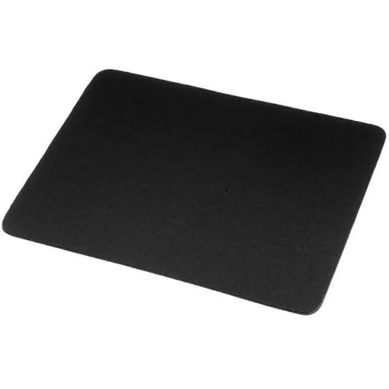 MOUSEPAD HITAM POLOS UKURAN 22 X 18 CM Alas Mouse