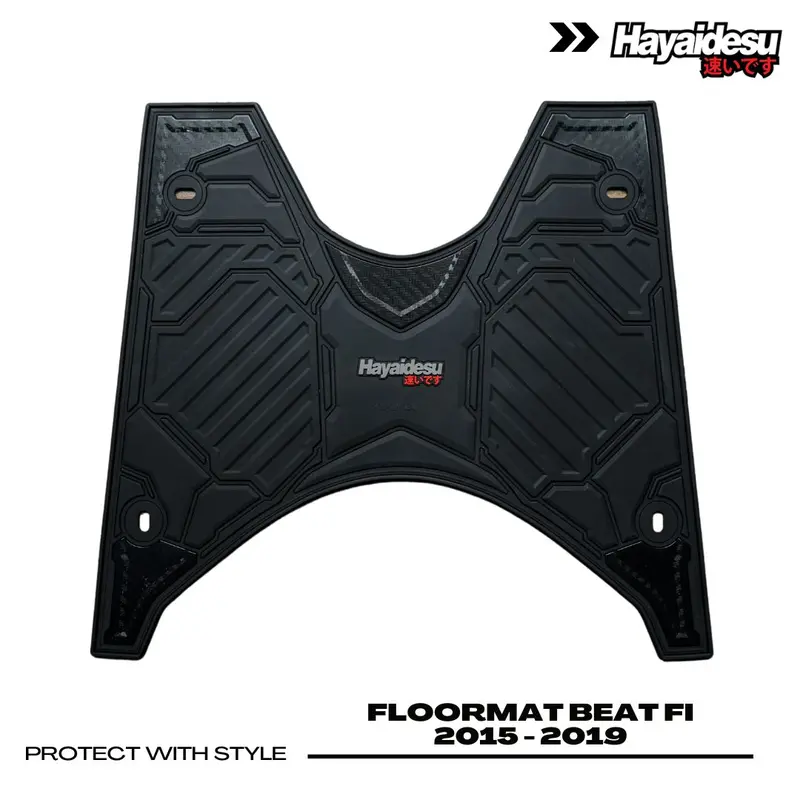 Hayaidesu Beat FI 2015-2019 Karpet Motor Floor Mat - Premium Quality 5