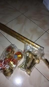 Product Review of Custom Ukuran Besi Gorden50 60 70 80 90 100 110 120 130140 150CM Full Set Batang Hordeng from O**k 0
