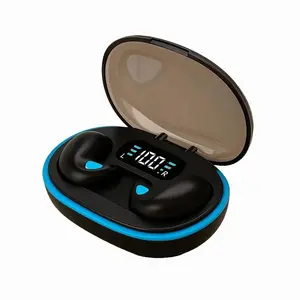 X55 Earphone Nirkabel untuk Tidur, Desain Tak Terlihat, Tahan Air IPX5