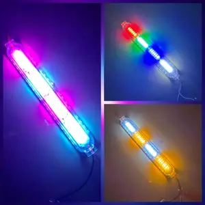 TERBARU Lampu Kolong Kedip Otomatis 12/24 VOLT 24 LED Nyala 4 Warna MERAH BIRU HIJAU PUTIH