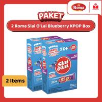 Gambar Paket 2 Biskuit Roma Slai Olai Blueberry KPOP Box dari Mayora Kota Administrasi Jakarta Barat 1 Tokopedia