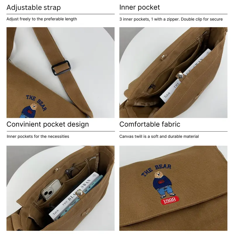 KAIZEN | Orlo Slingbag | Tas Selempang Unisex | Wanita Pria 7