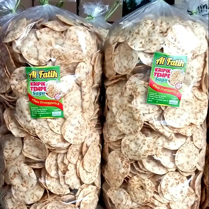 Keripik Tempe 1kg Gurih Renyah Empuk Lezat Cemilan Ringan  Kripik Tempe   Gurih Renyah Crispy Lezat