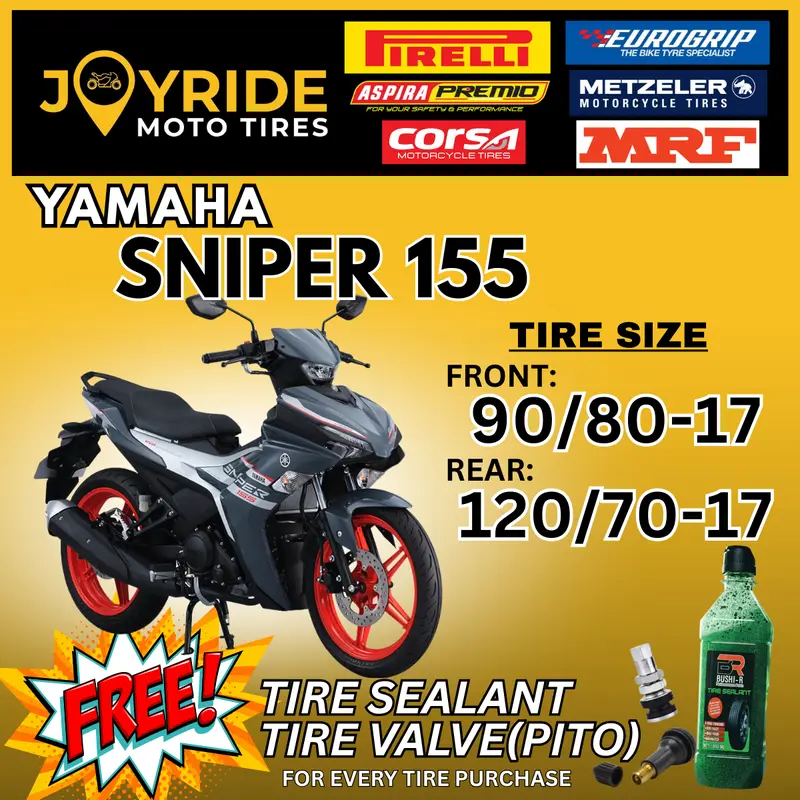 HONDA PCX 160 Set Tire 110/70-14 & 130/70-13 Tubeless (PIRELLI