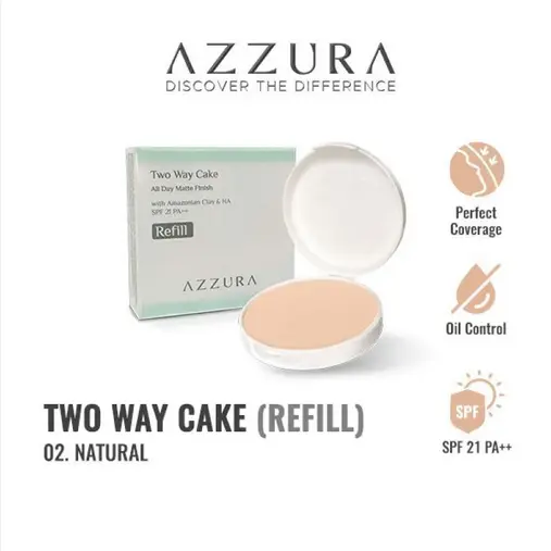 AZZURA TWO WAY CAKE (BEDAK PADAT) 1