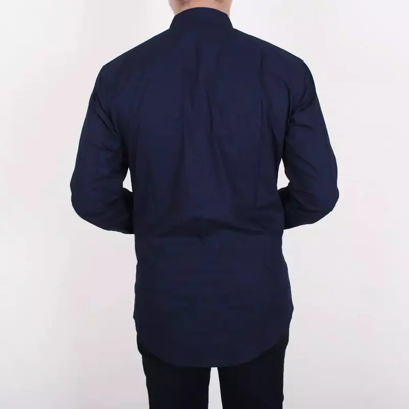 Kemeja pria / Kemeja Pria Lengan Panjang Kasual Polos 2