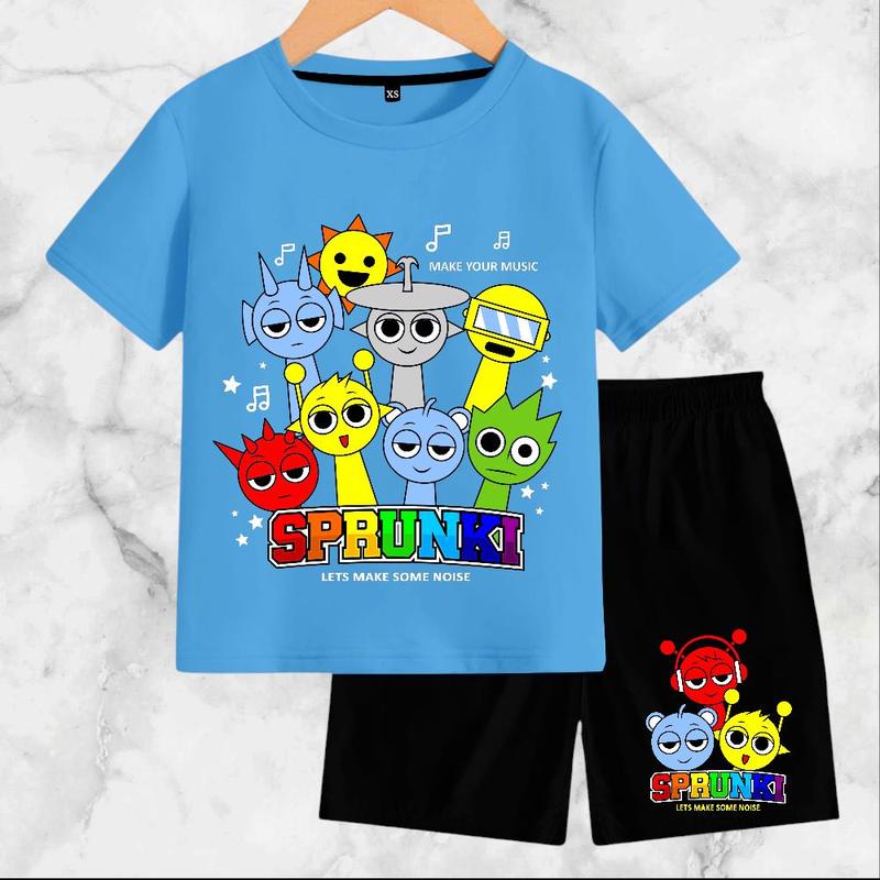 Product Introduction of Setelan Anak-Anak Sprunki Incredibox Gambar Tujuh - Fashion Anak-Anak Kids 57