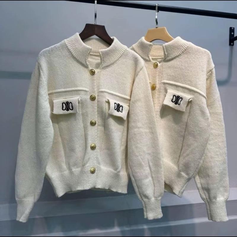2 NẮP TÚI -From NHỎ Áo len thêu CHỮ X dáng VỪA len dệt kim QC Nữ