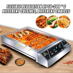 Alat Panggang Kompor Pemanggang Listrik BBQ Sosis Griller Besar Panggangan Daging Grill Listrik