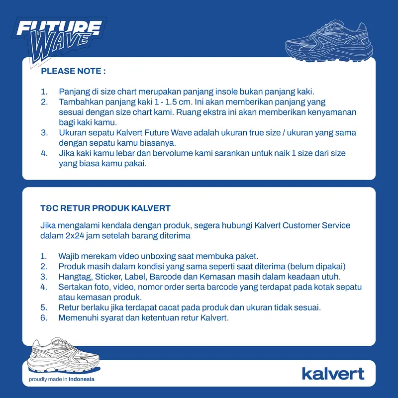 Kalvert - Future Wave - Sepatu Sneakers Sportstyle - All Black 8