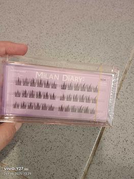 Product Review of [ LANGSUNG TEMPEL ] MILAN STORY Serat Kapas Premium N04 Bulu Mata Palsu | Eyelash Extention | Eye Make Up Tanpa Pinset from Y**n D**a 2