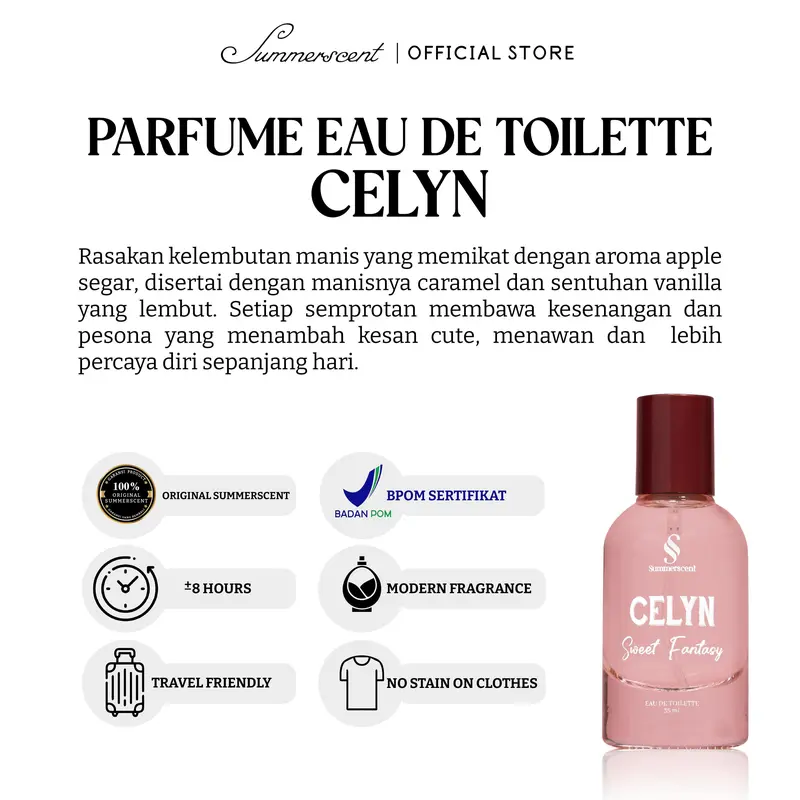 [Top Live] Bundle Hemat Parfum Celyn Sweet Fantasy & Zoe Breeze Explorer 35ML EDT 2
