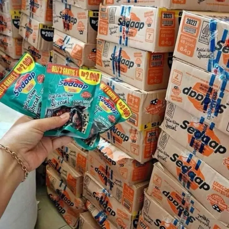 PROMO 8 pcs kecap sedaap 77g (BELI 6 gratis 2 kemasan 2000) dapat DELAPAN 1