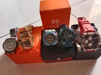 Product Review of DISKON  Evans Jayden Jam Tangan Pria 9953-1 Rantai Stainless Steel Analog Sapphire Glass Water Resistant 5ATM Watches Kaca from 🦅**🦅 0
