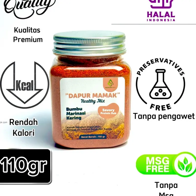 Bumbu marinasi rendah kalori 0